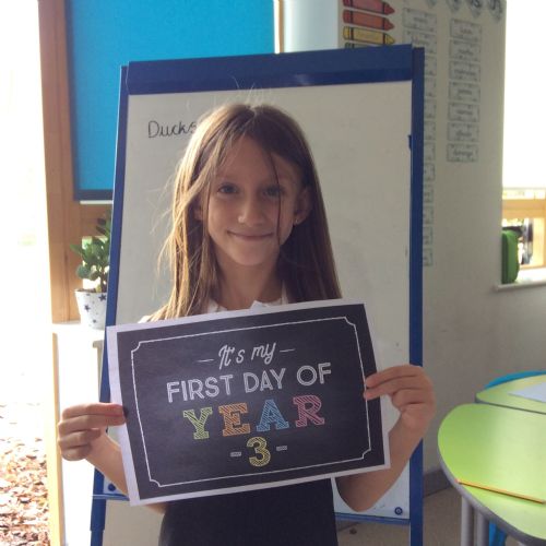 First Day in Year 3